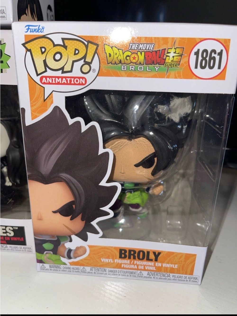 Funko Pop Broly Dragon Ball 1861